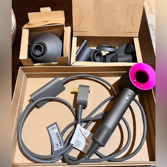 Dyson Other - Dyson supersonic hair dryer Fuchsia/Iron